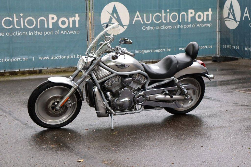Motorcycle Harley Davidson V-Rod VRSC Petrol 2008