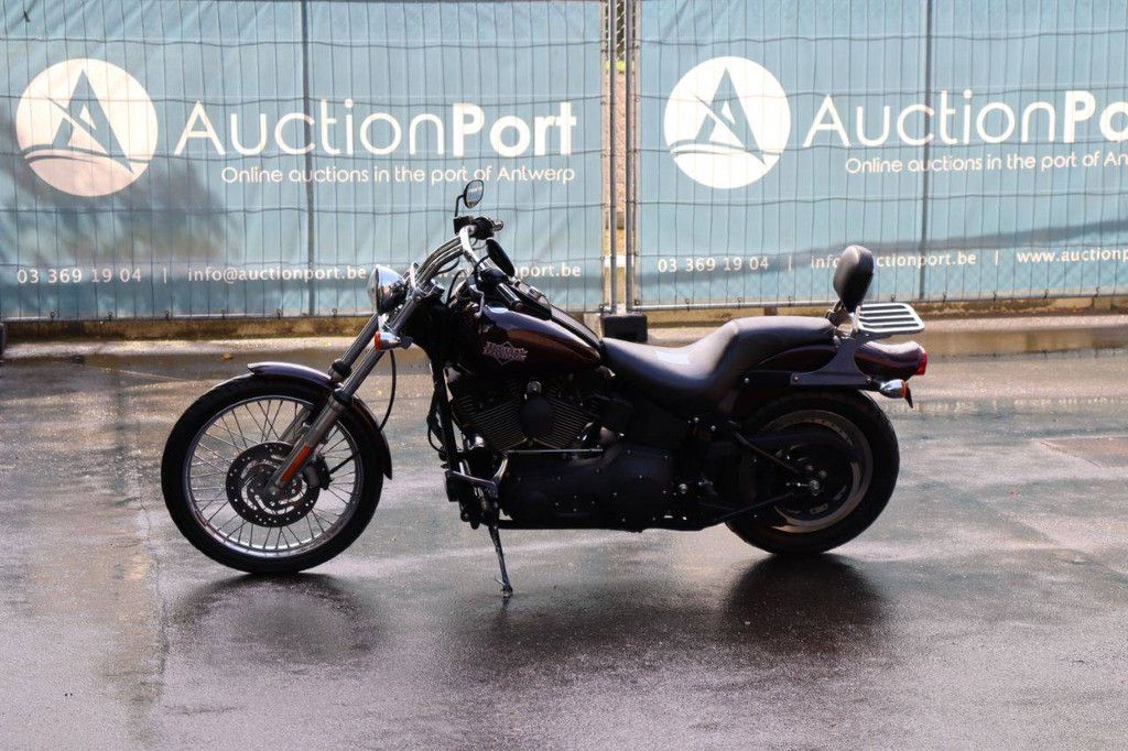 Motorcycle Harley Davidson Night Train Softail Petrol 2005