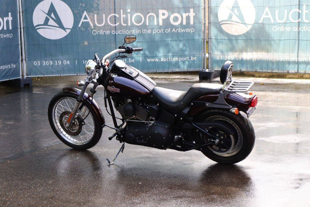 Motorcycle Harley Davidson Night Train Softail Petrol 2005