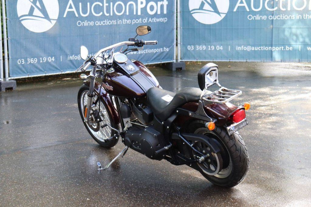 Motorcycle Harley Davidson Night Train Softail Petrol 2005