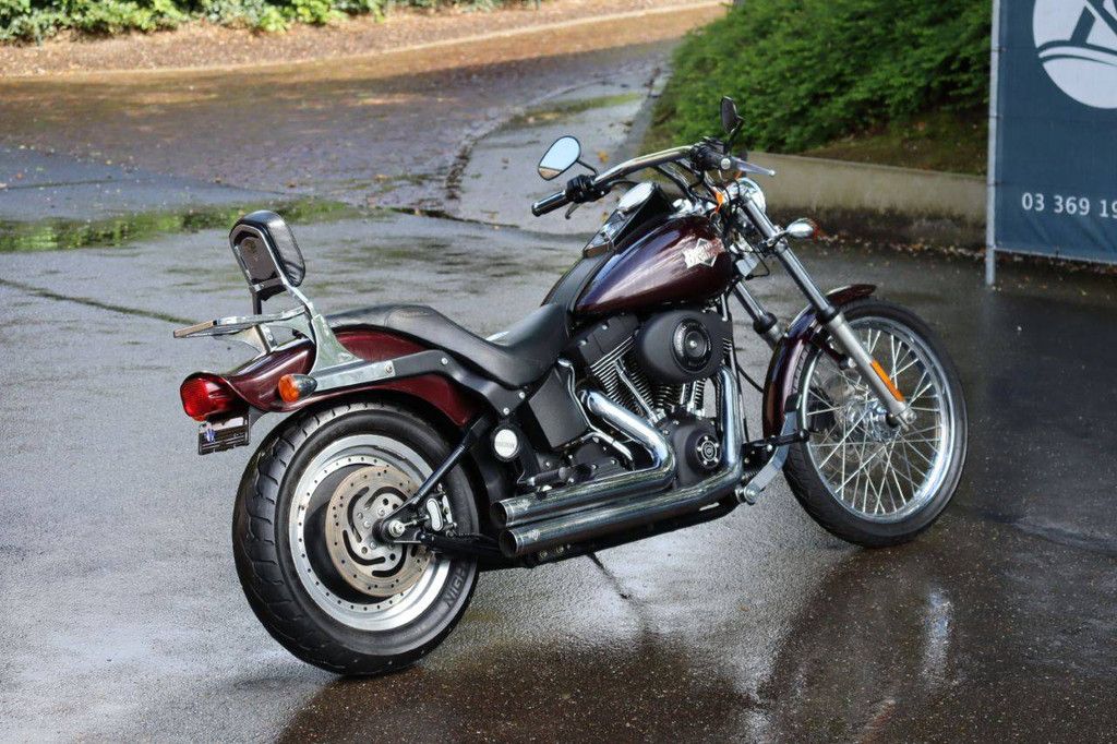 Motorcycle Harley Davidson Night Train Softail Petrol 2005