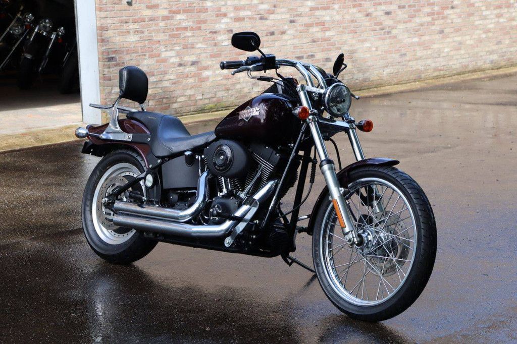 Motorcycle Harley Davidson Night Train Softail Petrol 2005