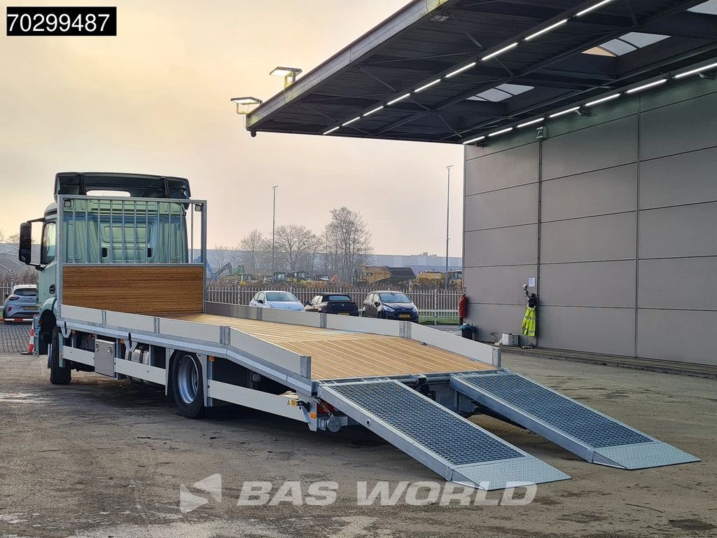 Mercedes Actros 1827 4X2 NEW Oprijwagen machine transporter 101cm loadfloor Hydraulic ramps Euro 6