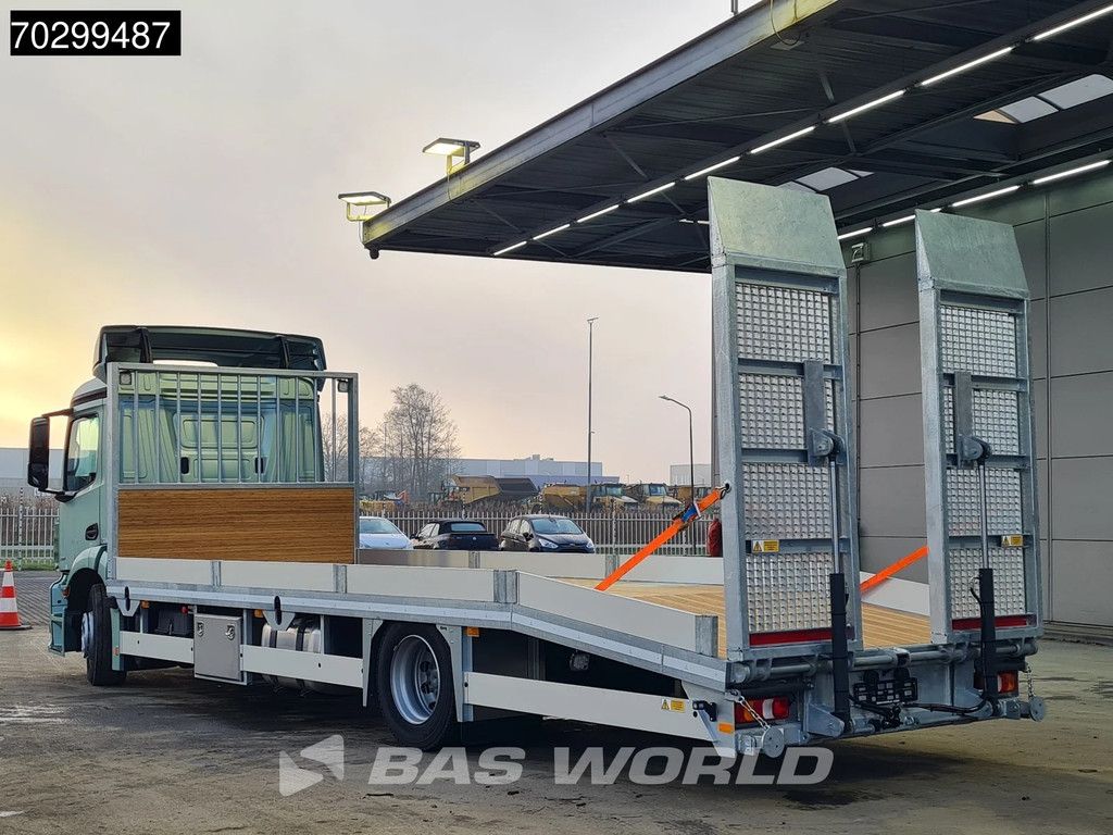 Mercedes Actros 1827 4X2 NEW Oprijwagen machine transporter 101cm loadfloor Hydraulic ramps Euro 6