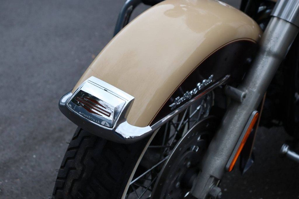 Motorcycle Harley Davidson Heritage Softail Classic Petrol 2014