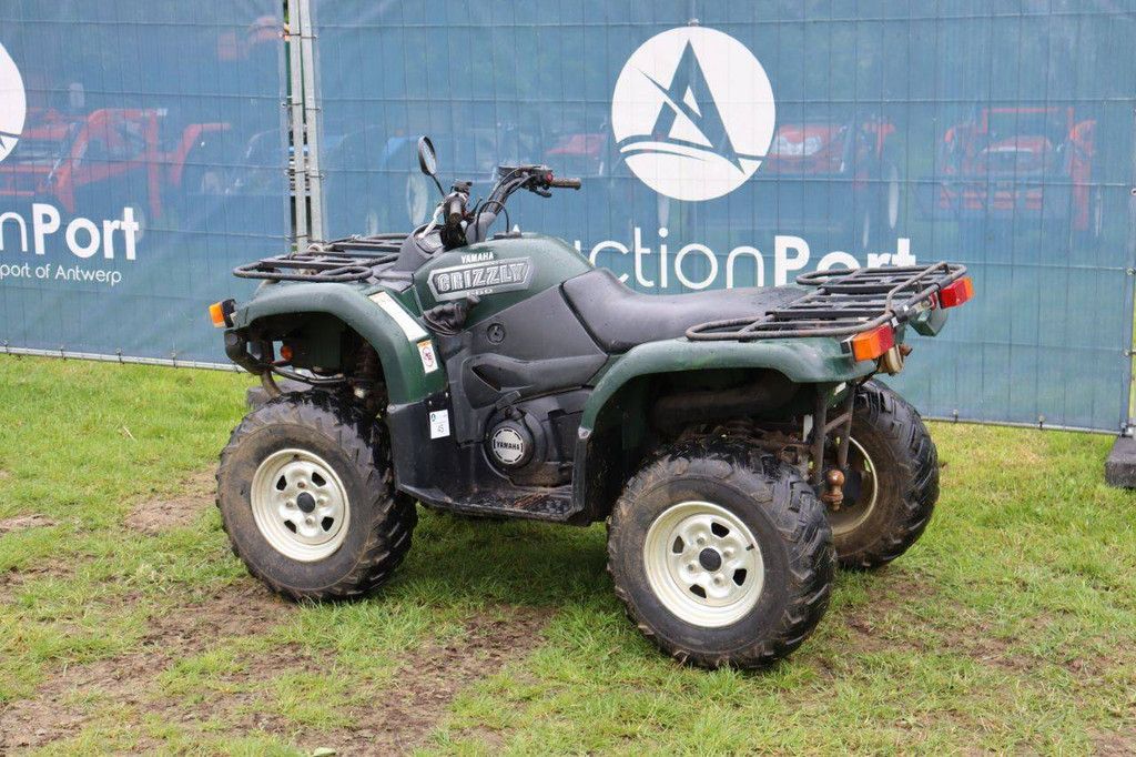 Quad Yamaha Grizzly 660 4x4 Petrol 42hp 2003 (Margin)