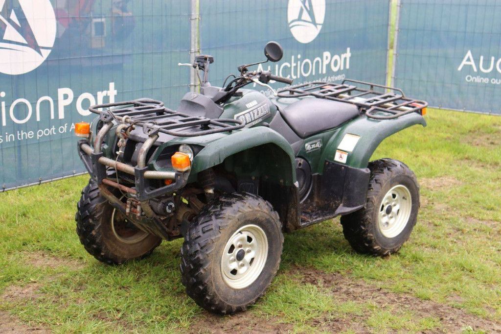 Quad Yamaha Grizzly 660 4x4 Petrol 42hp 2003 (Margin)