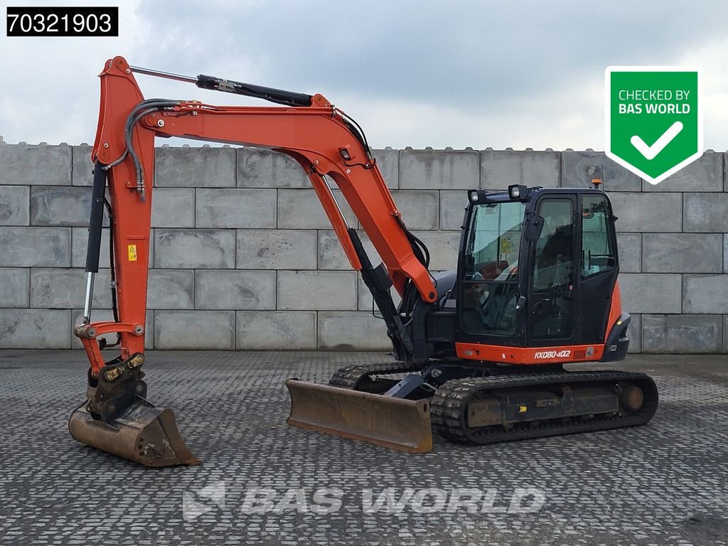 Kubota KX080-4 A/C