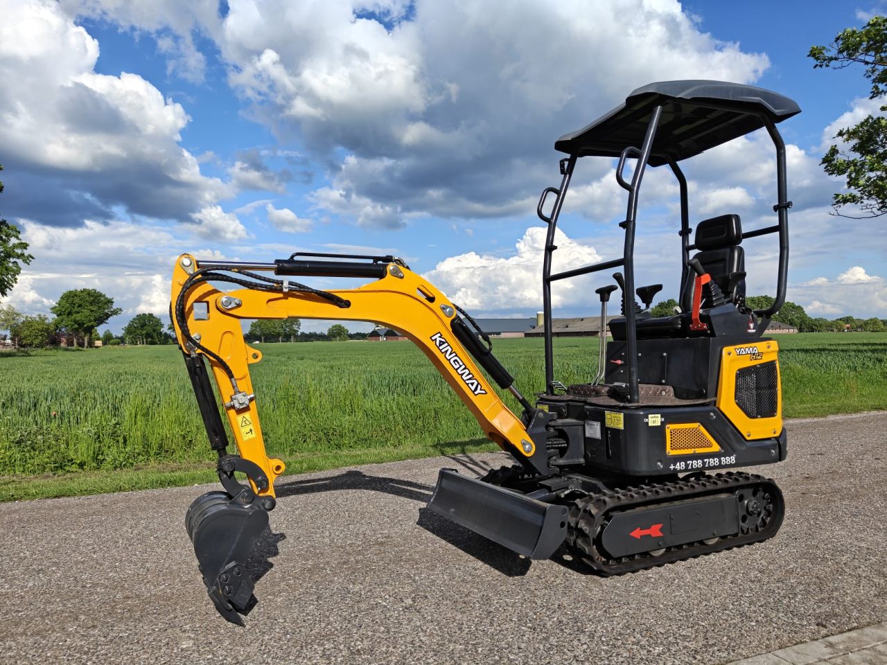 Minibagger Bagger Yama H12 Yanmar 3-Zylinder KINGWAY