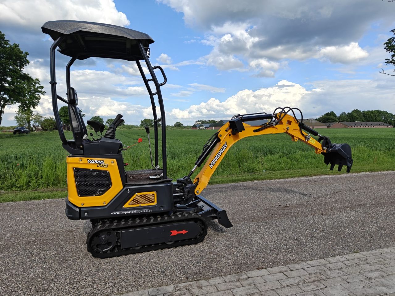 Minibagger Bagger Yama H12 Yanmar 3-Zylinder KINGWAY