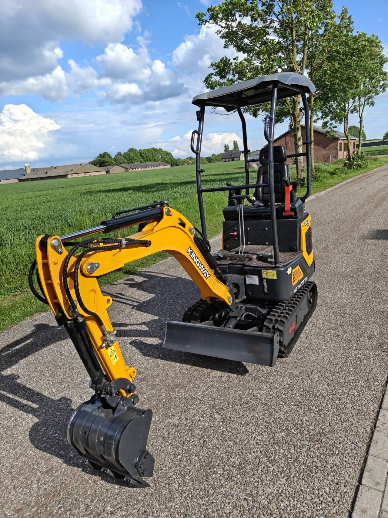 Minibagger Bagger Yama H12 Yanmar 3-Zylinder KINGWAY