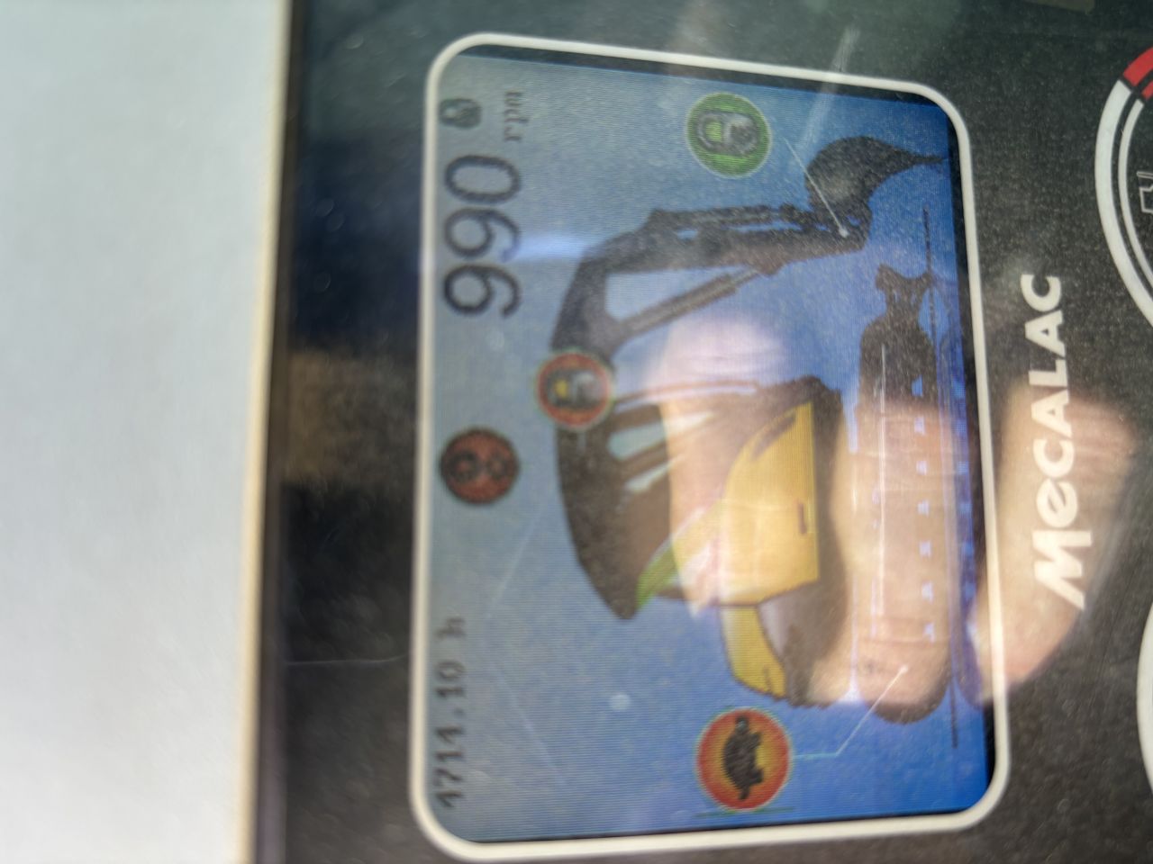 Te koop zeer nette Mecalac 8 10 6 Mtx