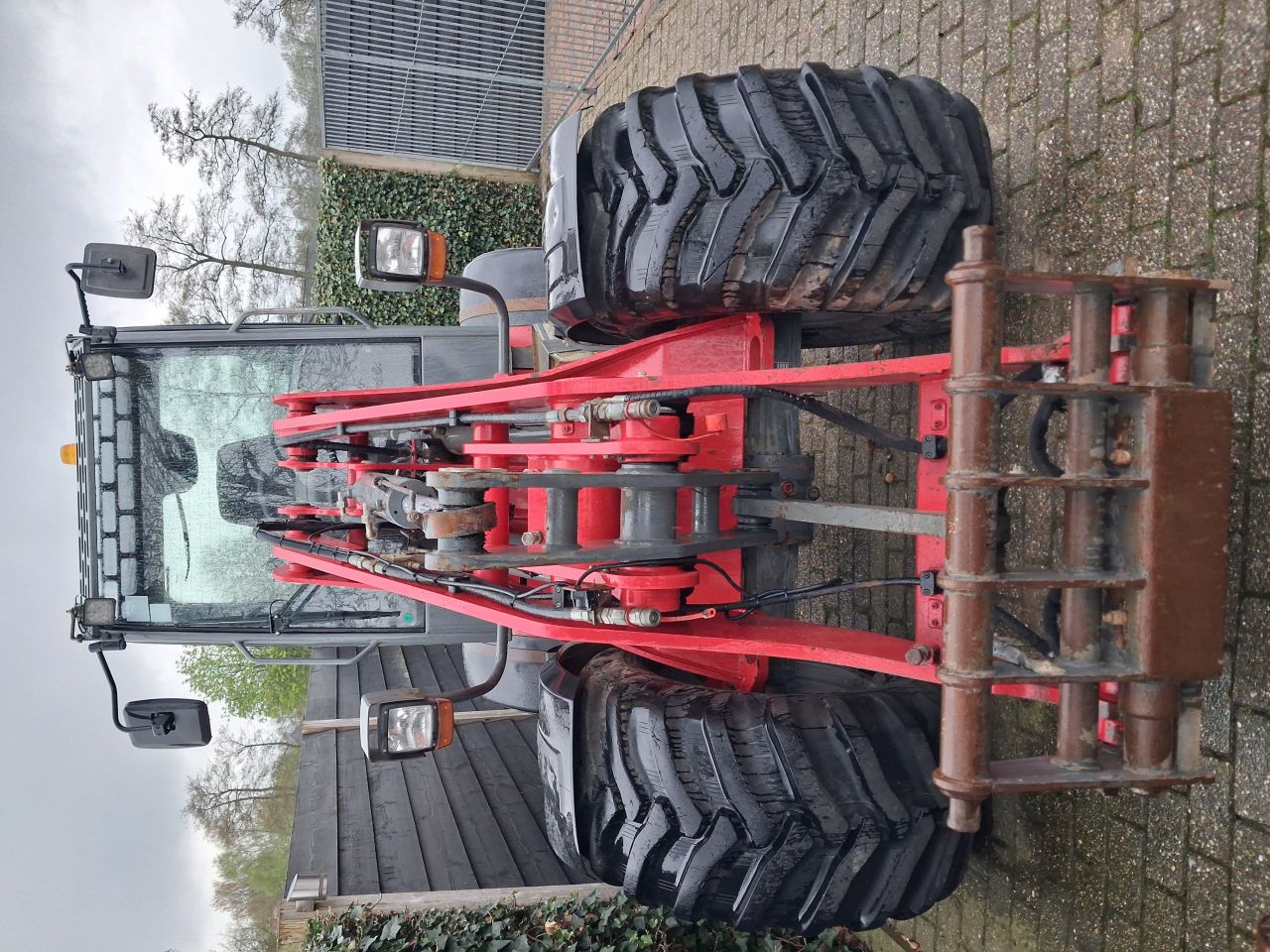 Weidemann 5080 wiellader shovel