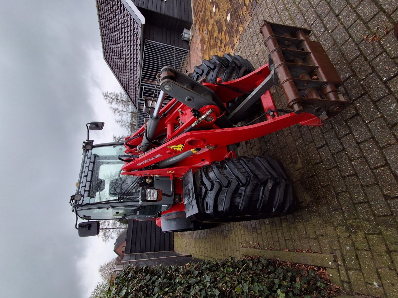 Weidemann 5080 wiellader shovel