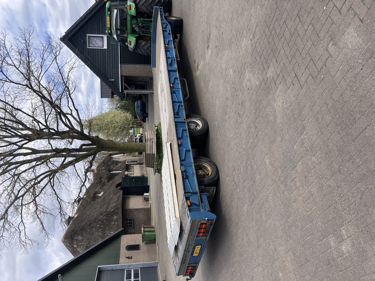 GS Meppel dieplader, aanhanger, trailer