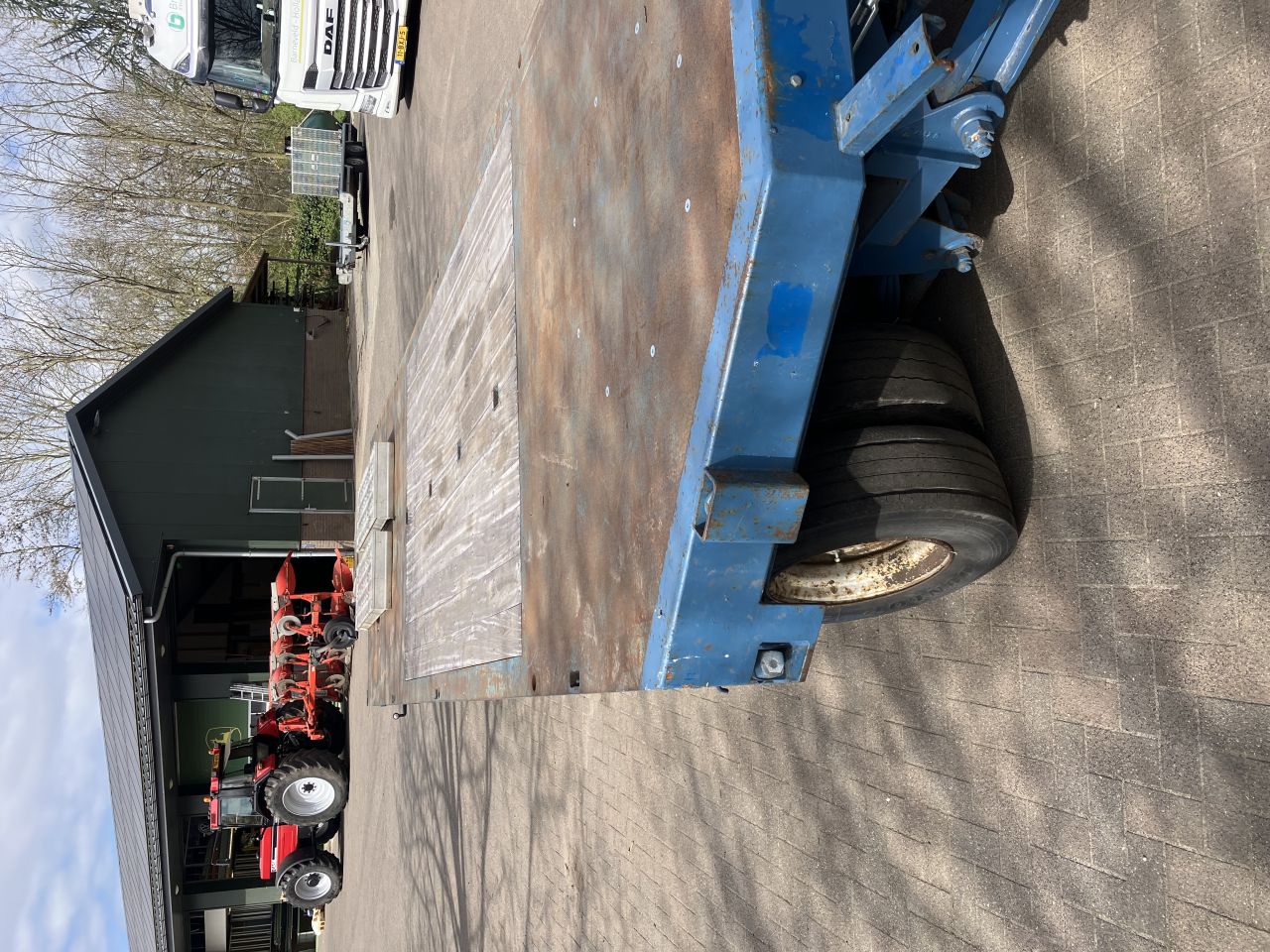 GS Meppel dieplader, aanhanger, trailer