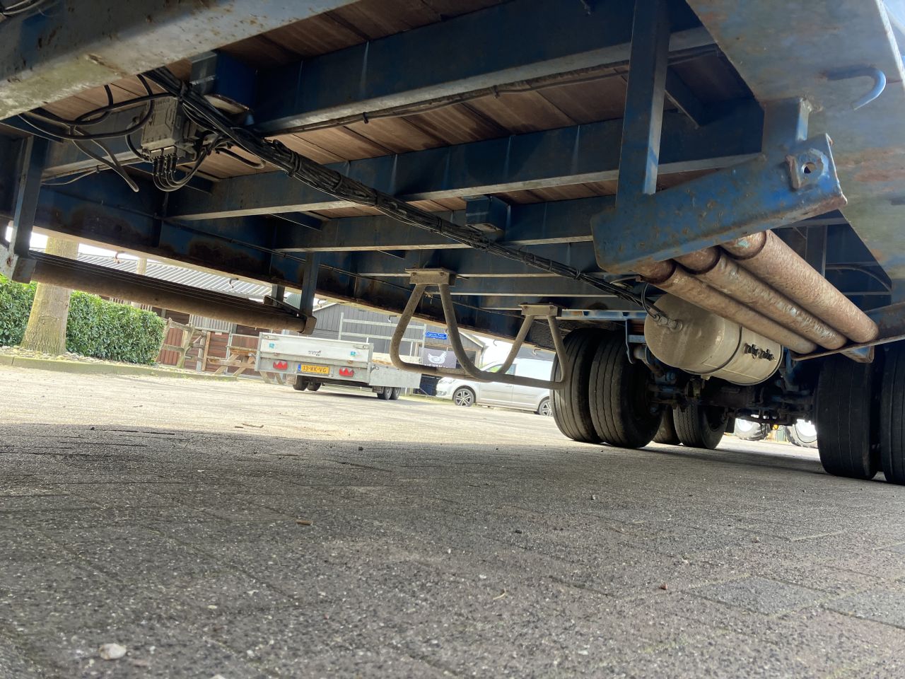 GS Meppel dieplader, aanhanger, trailer