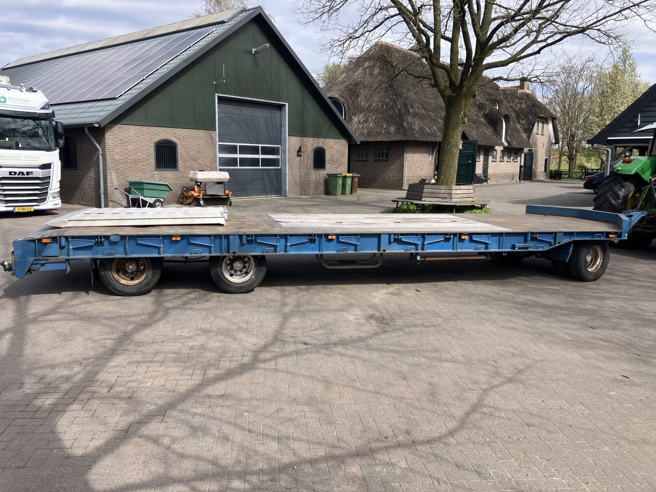 GS Meppel dieplader, aanhanger, trailer