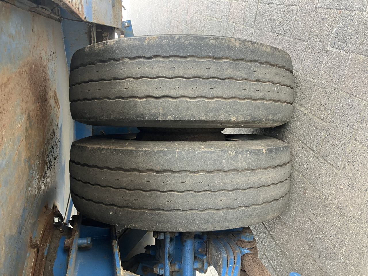 GS Meppel dieplader, aanhanger, trailer