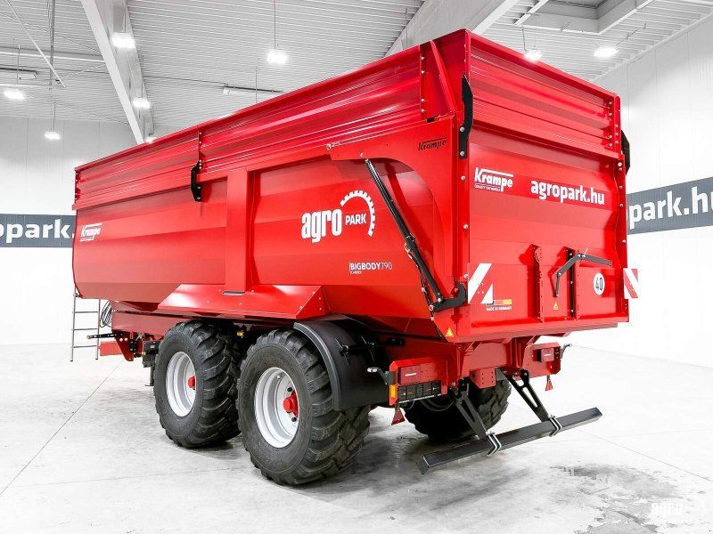 Krampe BigBody 790 Carrier (BB 790) UN 22 tonna teherbírás, 37,5 m3