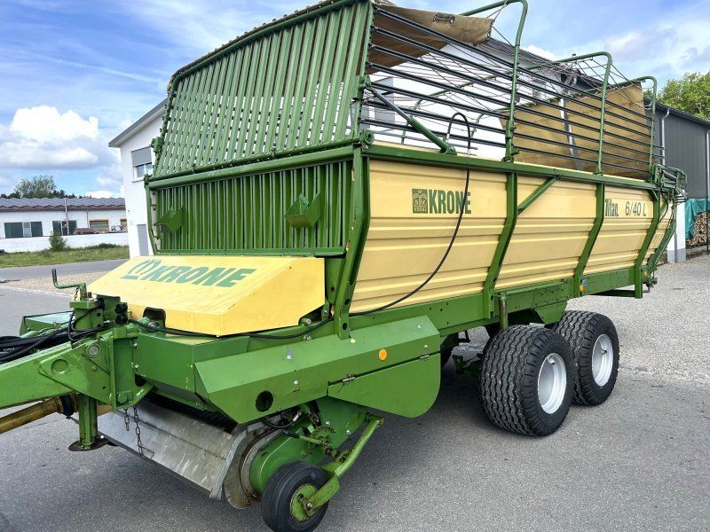 Krone Titan 6/40 L mit neuen 19-er Breitreifen wahlweise mit ALB ode