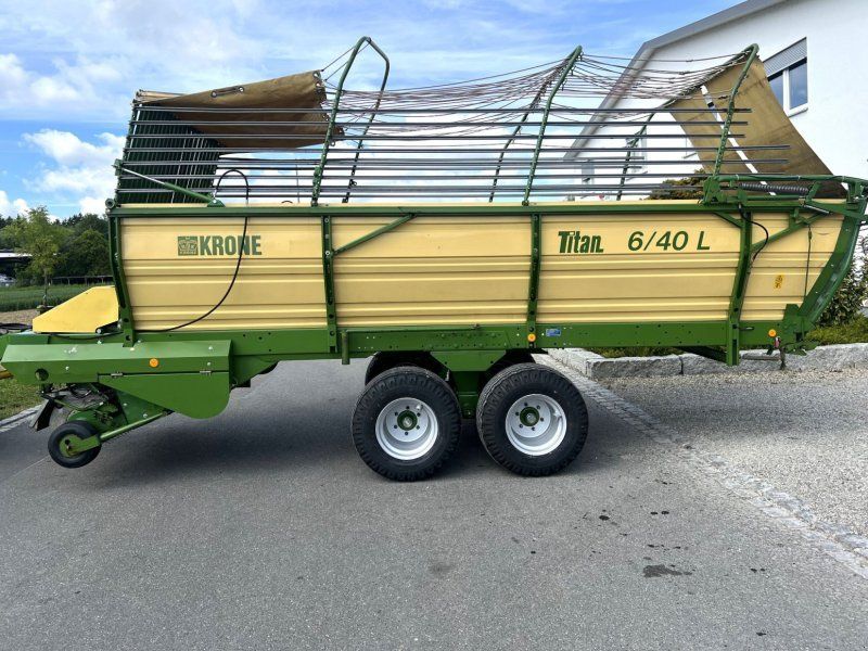Krone Titan 6/40 L mit neuen 19-er Breitreifen wahlweise mit ALB ode
