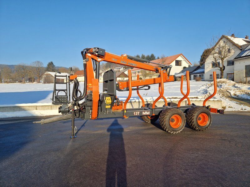 MTM 13T 13to 8,10m Kran Druckluft Dpelrohrrahmen Eigenölversorgung
