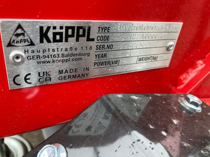 Köppl Einwalzenkehrmaschine SK100 Kehrmaschine