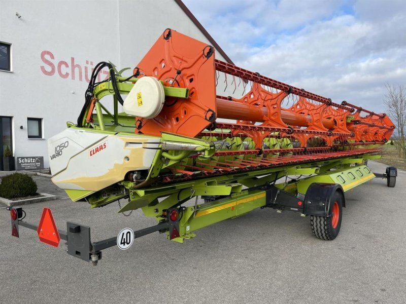 Claas V1050, Laserpilot links und rechts, Raps