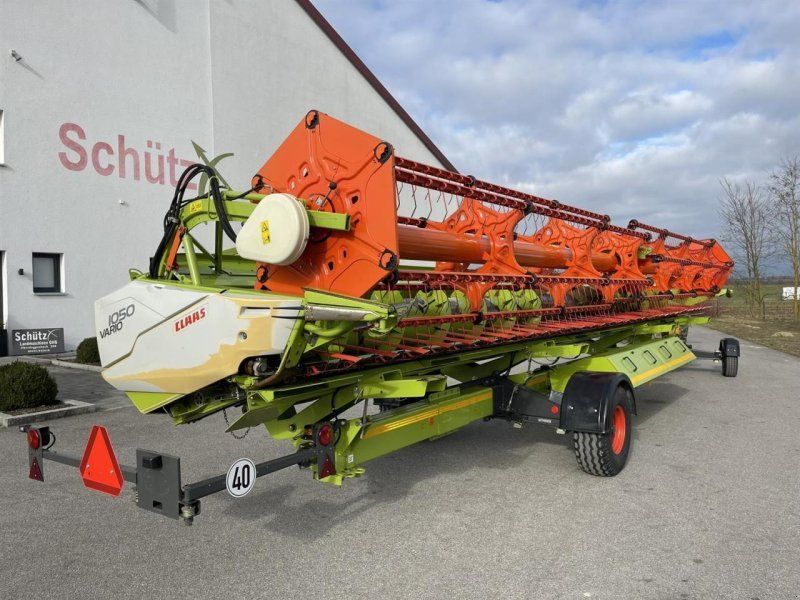 Claas V1050, Laserpilot links und rechts, Raps