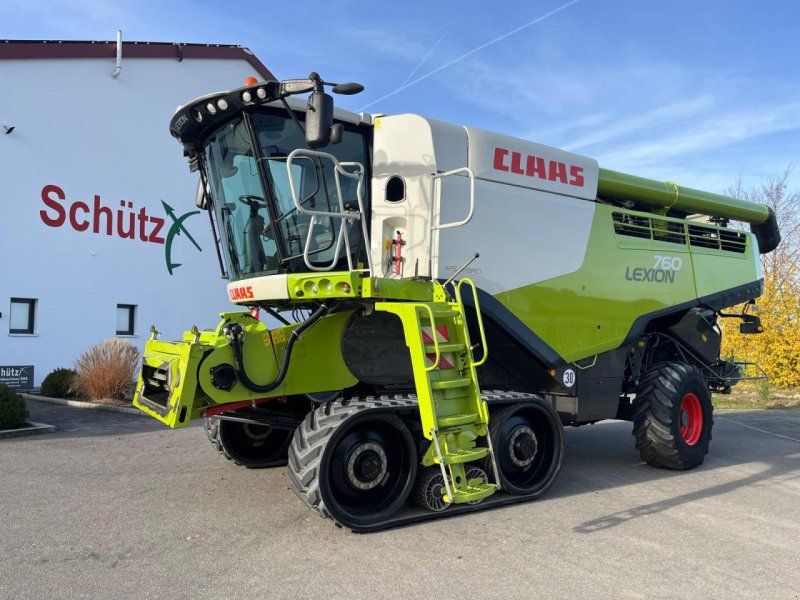 Claas Lexion 760 TT mit SW V900, 3D, Laserpilot, APS