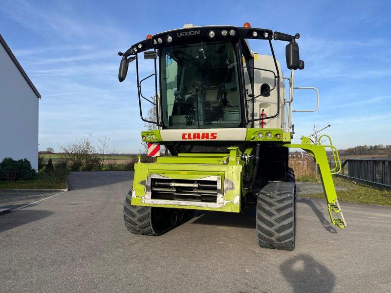 Claas Lexion 760 TT mit SW V900, 3D, Laserpilot, APS
