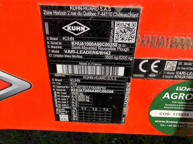 Kuhn Vari-Leader 8H