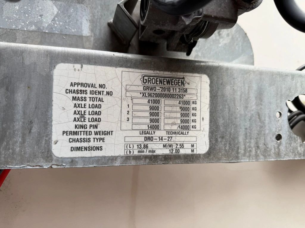 Groenewegen Closed box 2T LBW BPW APK/TUV 07-2026 €3900
