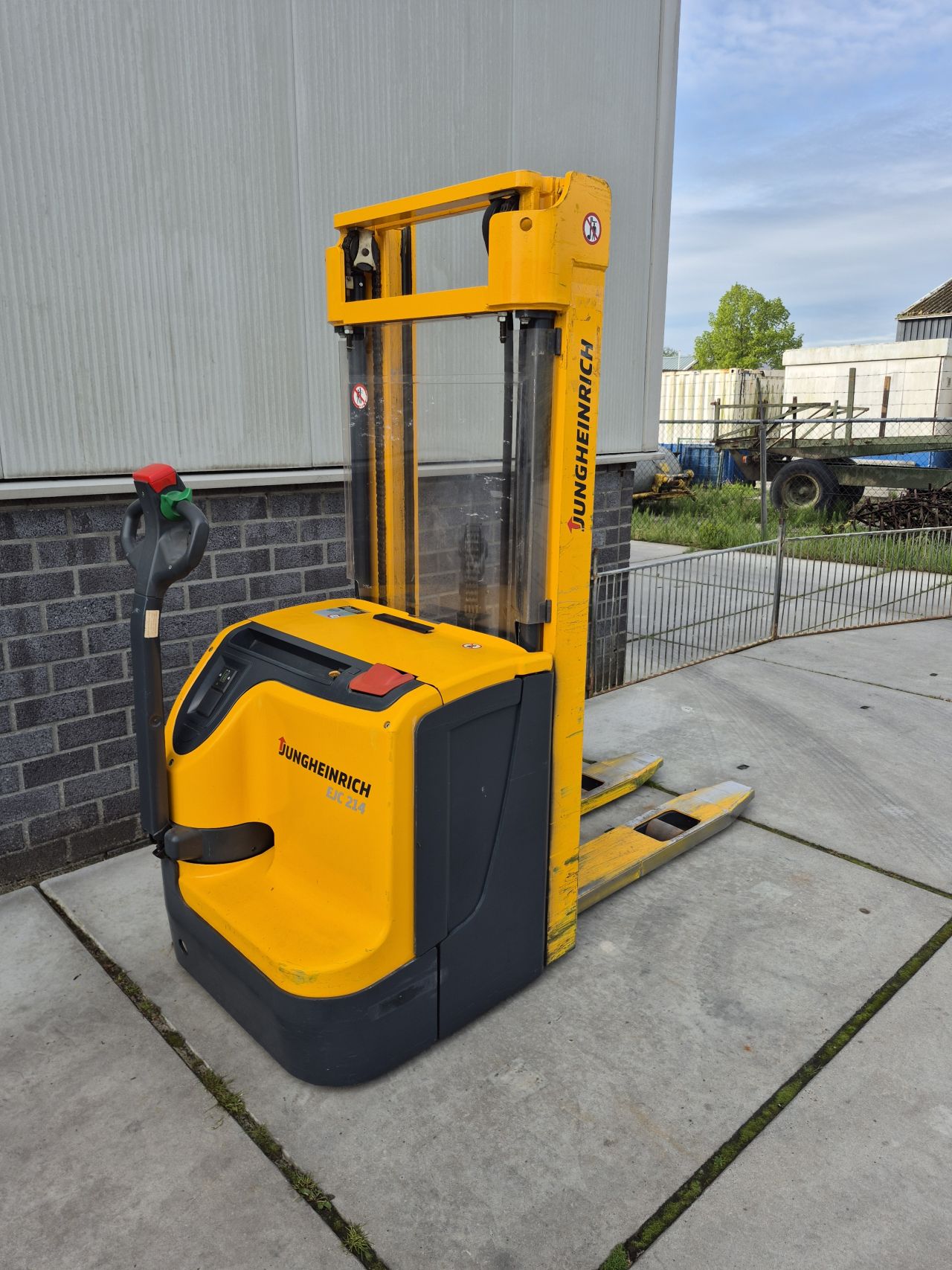 Jungheinrich EJC 214 triplex freelift 4.300 mm bj 2006