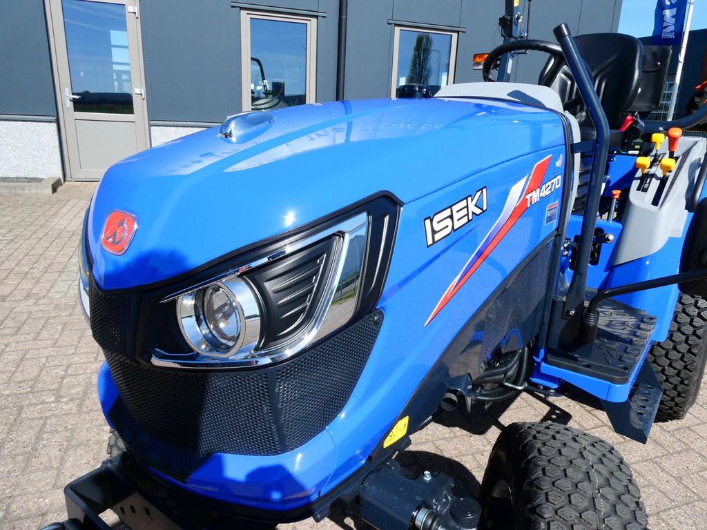 Iseki TM4270 4wd HST / 0001 Draaiuren / Gazonbanden