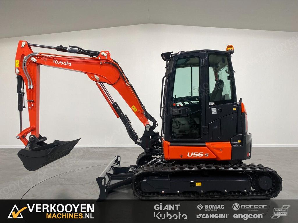 2026 Kubota U56-5 VK10477 Minigraver