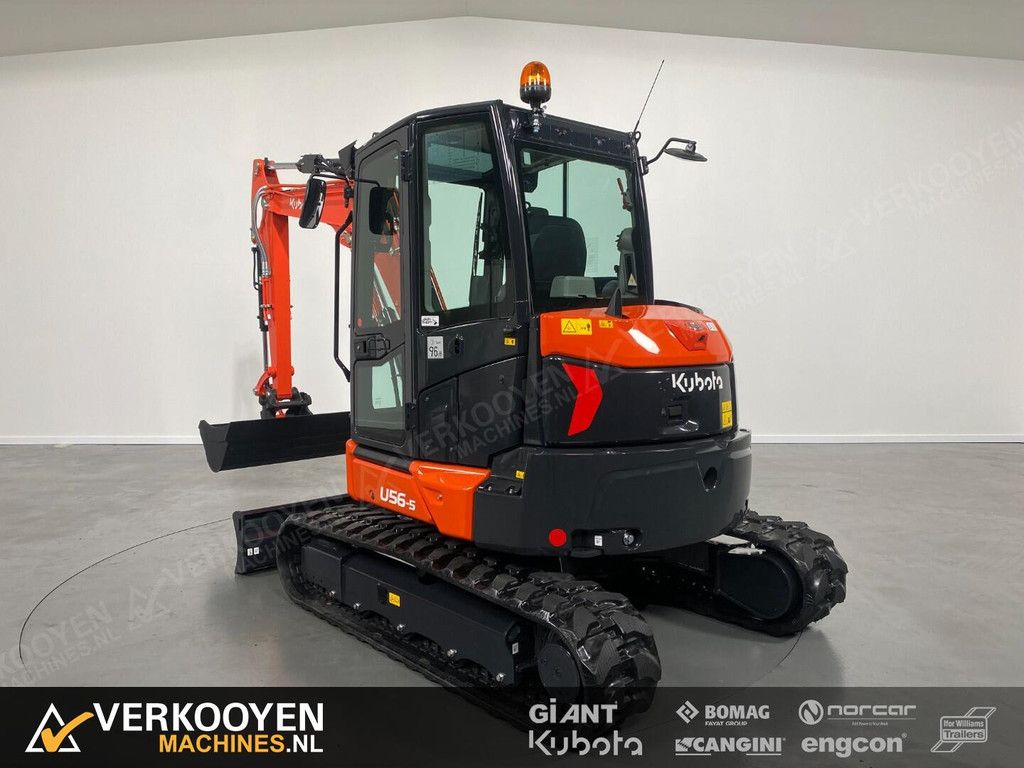 2026 Kubota U56-5 VK10477 Minigraver