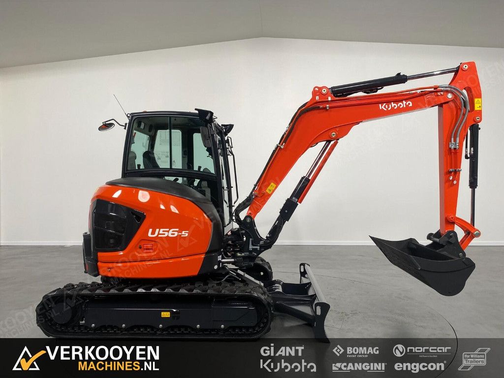 2026 Kubota U56-5 VK10477 Minigraver