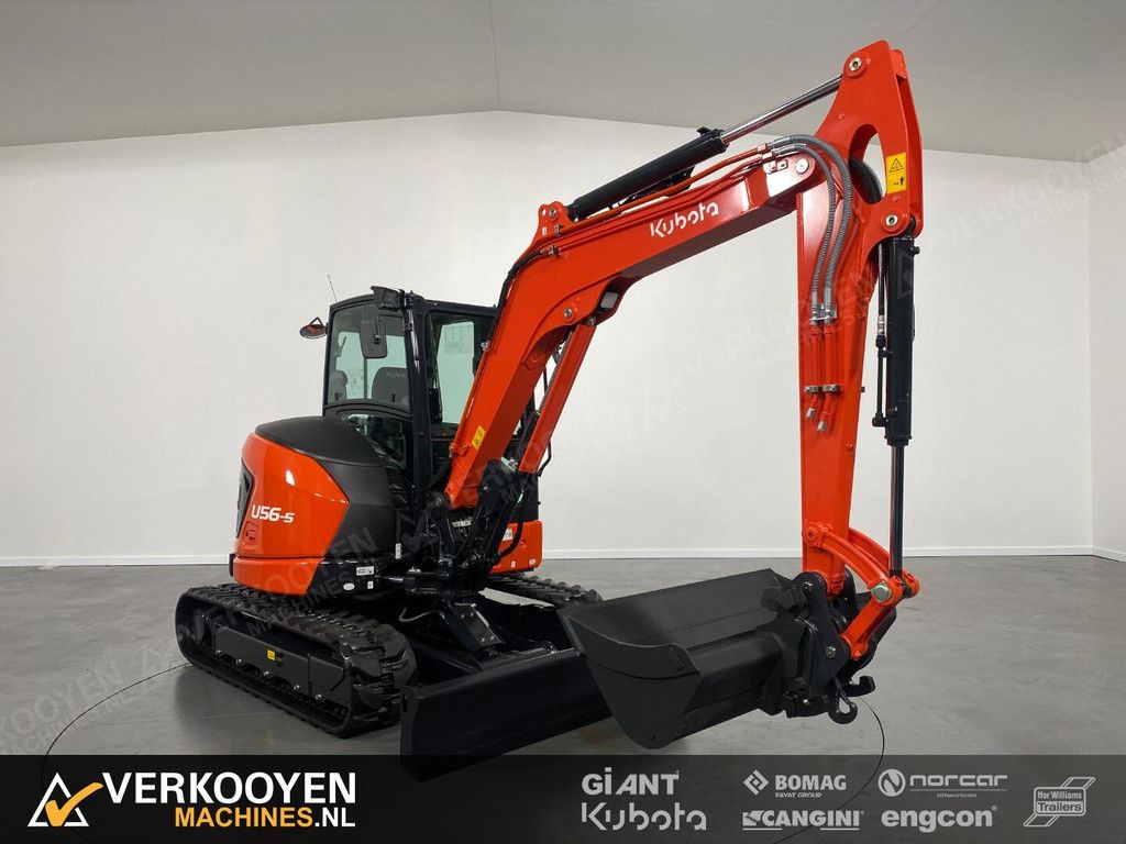 2026 Kubota U56-5 VK10477 Minigraver