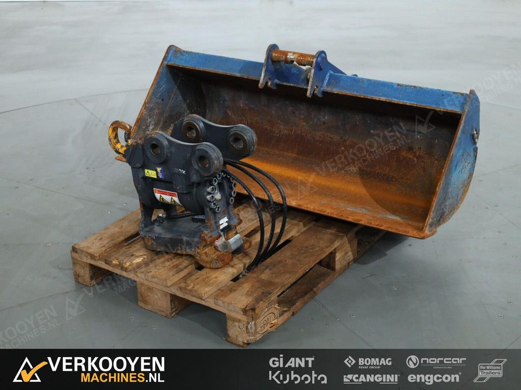 2023 Lehnhoff Powertilt PTS050 mit HS03 (MS03) + Loffel fur KX042-4 / KX037-4 DV1313