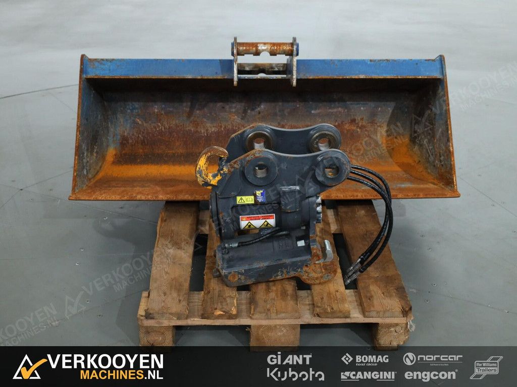 2023 Lehnhoff Powertilt PTS050 mit HS03 (MS03) + Loffel fur KX042-4 / KX037-4 DV1313