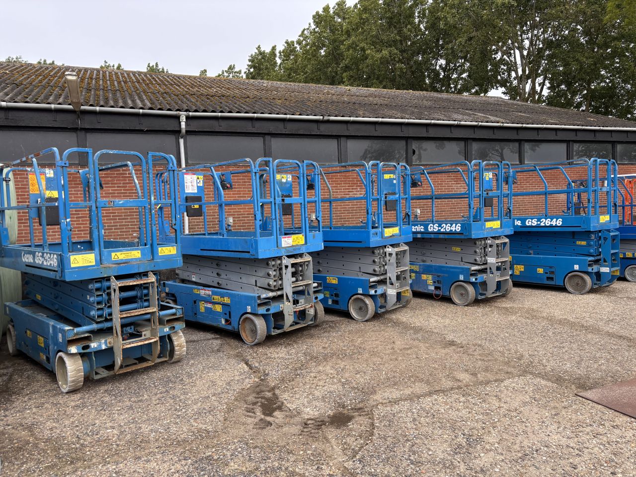 Genie GS 2646 elektrische schaarhoogwerker 10m werkhoogte