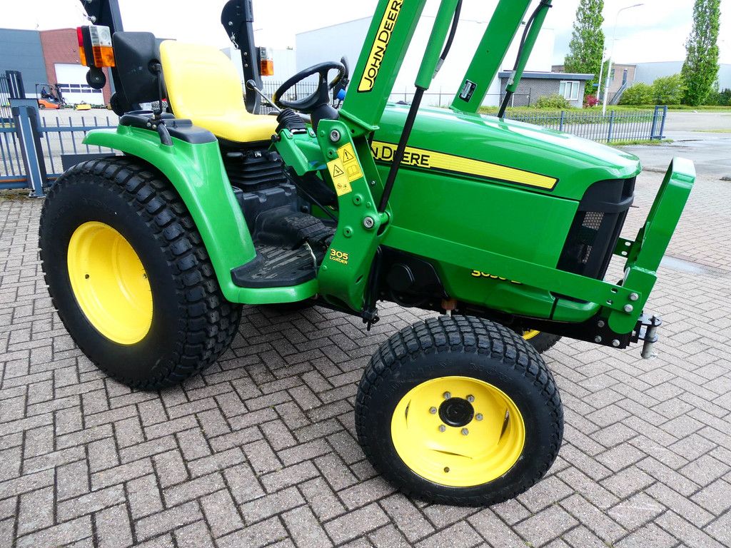 John Deere 3036E 4wd HST / 00987 Draaiuren / Voorlader
