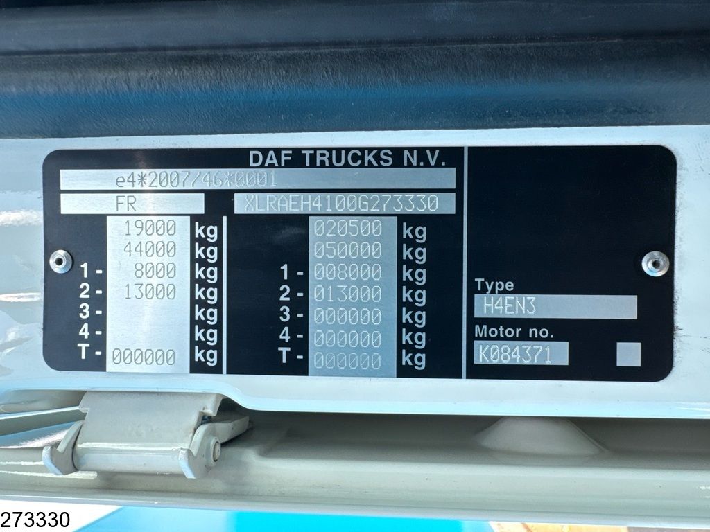 DAF XF 450 EURO 6d, Standairco
