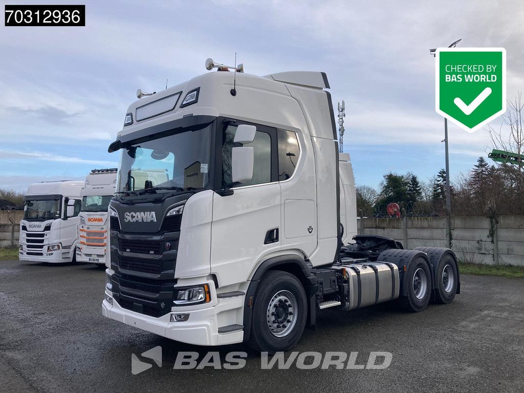 Scania R770 6X4 NEW! 250T Full-Air Hub Reduction Retarder V8 Leather