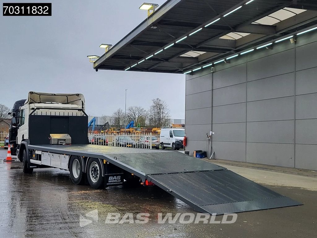 Scania P P450 6X2 8,80m Machine Transporter Winch Lift+Steering Axle Euro 6