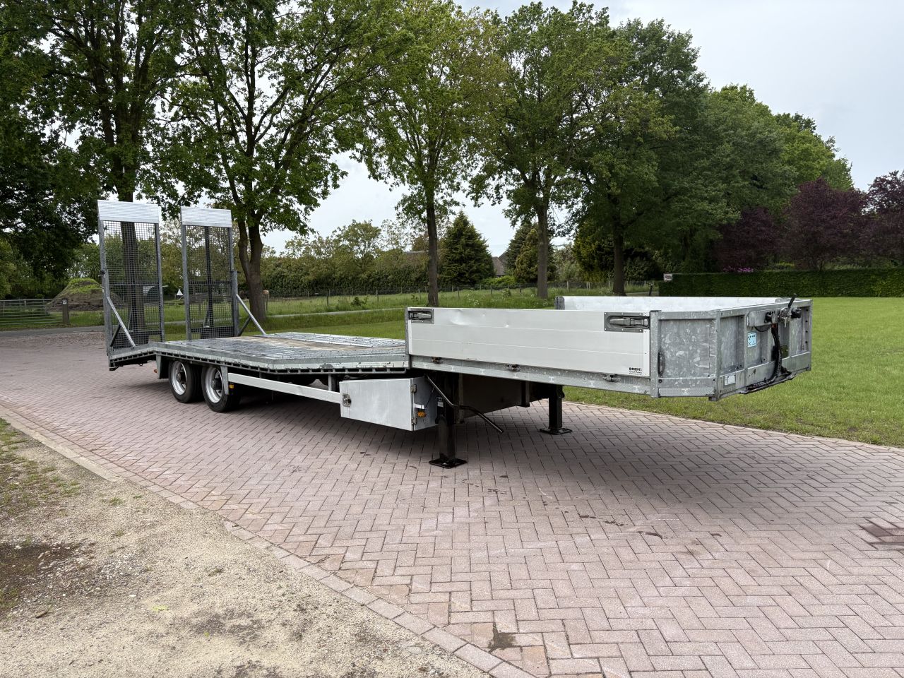 Be oplegger 7.5 Ton Barents 9.5 meter lang
