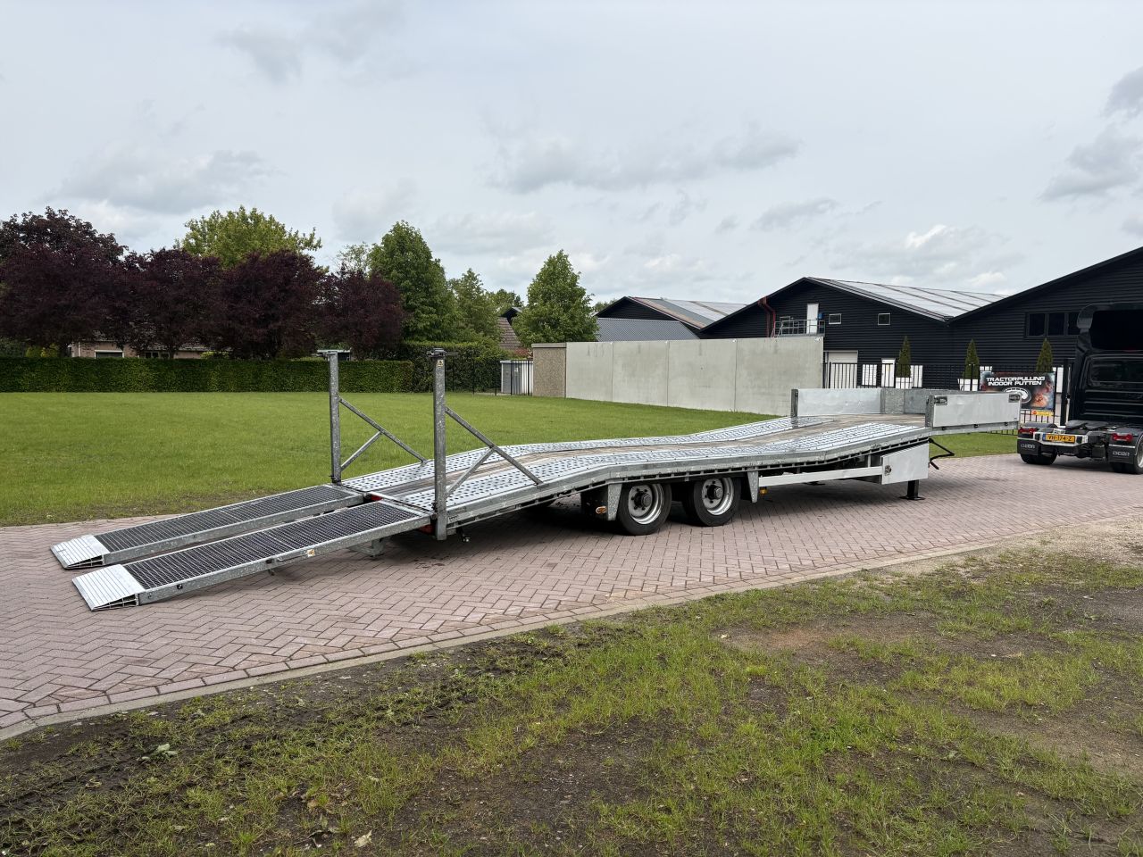 Be oplegger 7.5 Ton Barents 9.5 meter lang