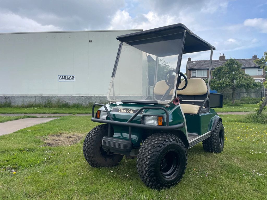 Clubcar Verhoogd met kenteken